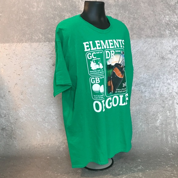 SADDLEDRED ELEMENTS OF GOLF T-SHIRT - Picture 3 of 8